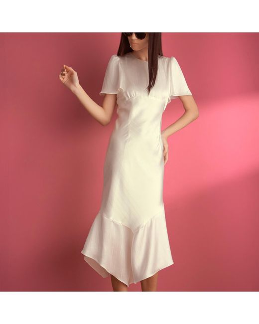 Emma Wallace Gray Linia Dress