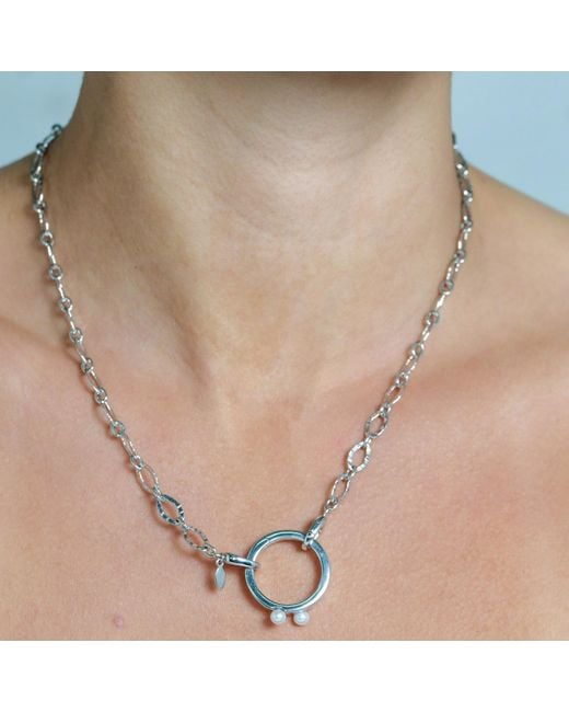 Onia Metallic Pearl Loop Lock