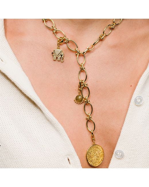 Alexie of Athens Metallic Petra Endless Charm Links Chain