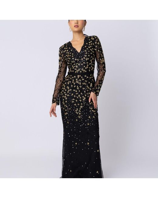 Raishma Black Thalia Gown