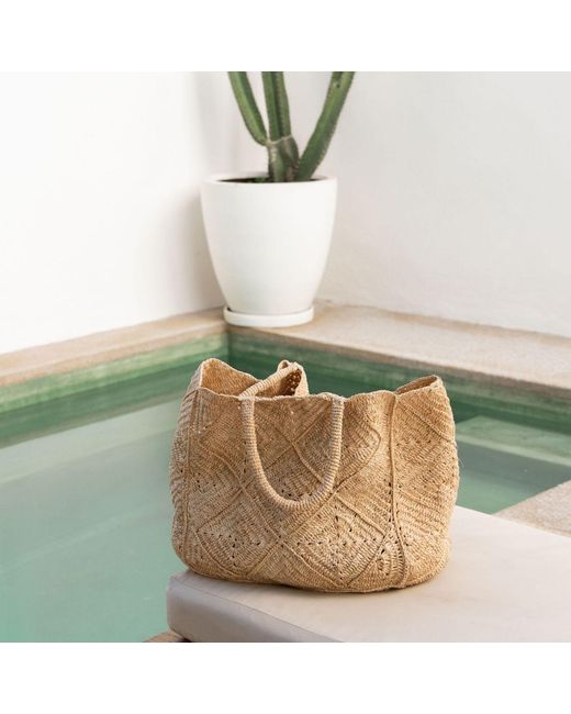 Zanatany Concepts Metallic Nico- Tote Bag