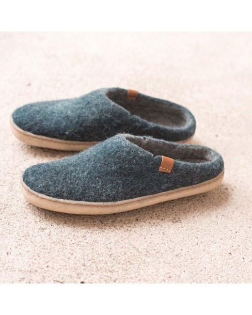 Betterfelt Blue Classic Slipper for men