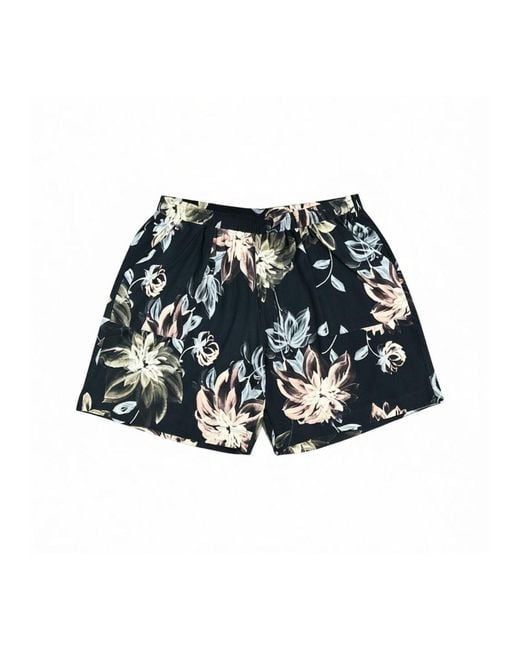 Lindsay Nicholas New York Blue Floral Jersey Short
