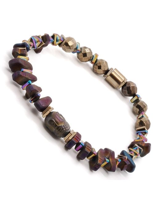 Ebru Jewelry Metallic Mystic Buddha Bracelet