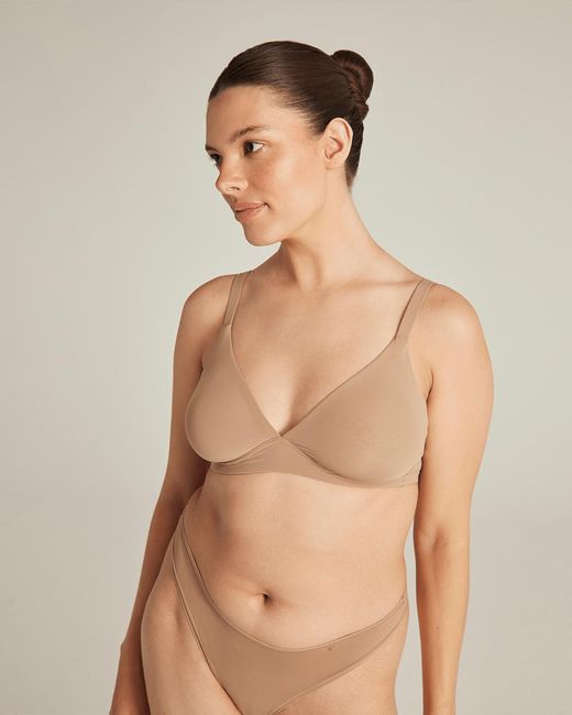 Nudea Natural Neutrals Stretch Easy Does It Bralette