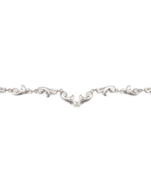 Gabriella Alicia Metallic Acanthus Vita Necklace