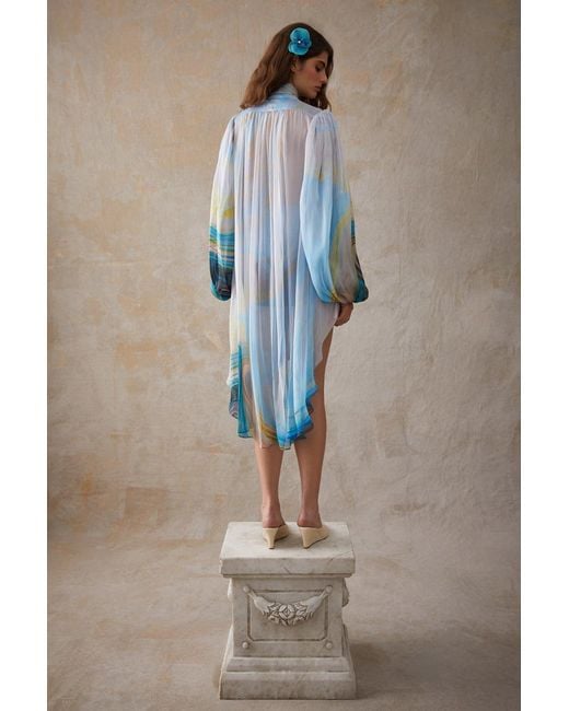Syla Atelier Blue Selsabil Shirt