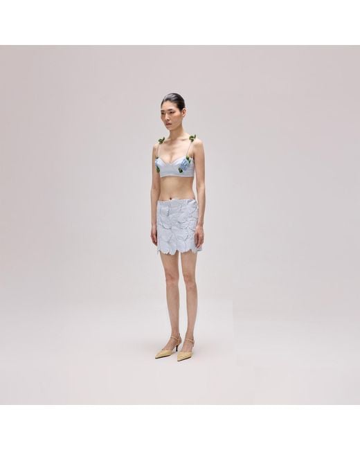 Herfetch Blue Resort Mini Skirt