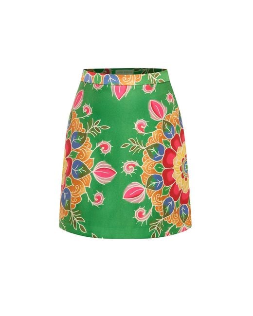 Emma Wallace Green Xiang Skirt