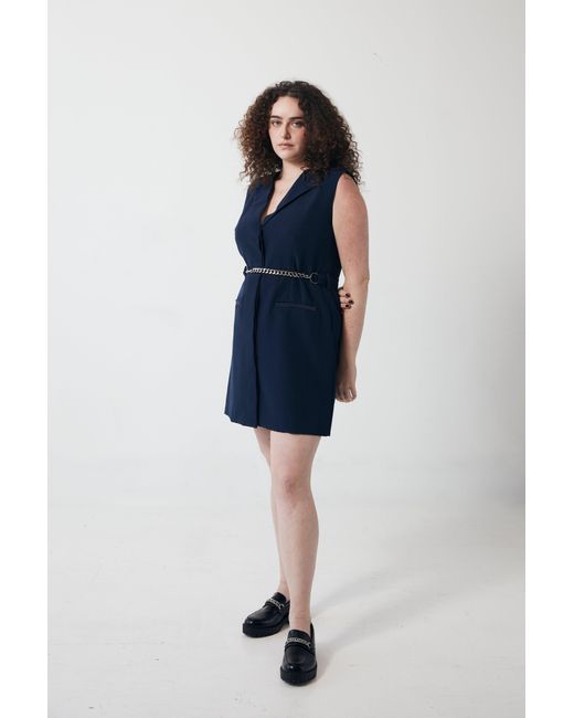 SECTION 101 Blue Maddie Dress