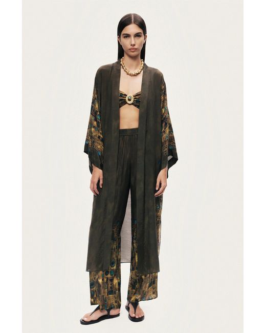 Nocturne Multicolor Printed Straight-Leg Pants