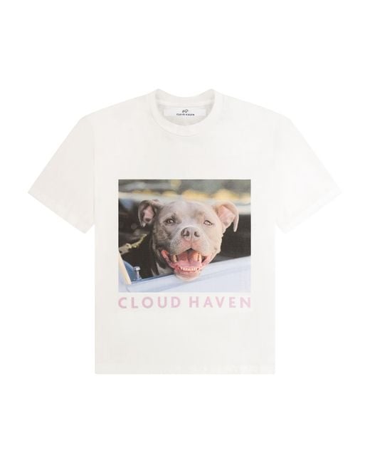 Cloud Haven Blue Boyfriend Freedom Ride Tee