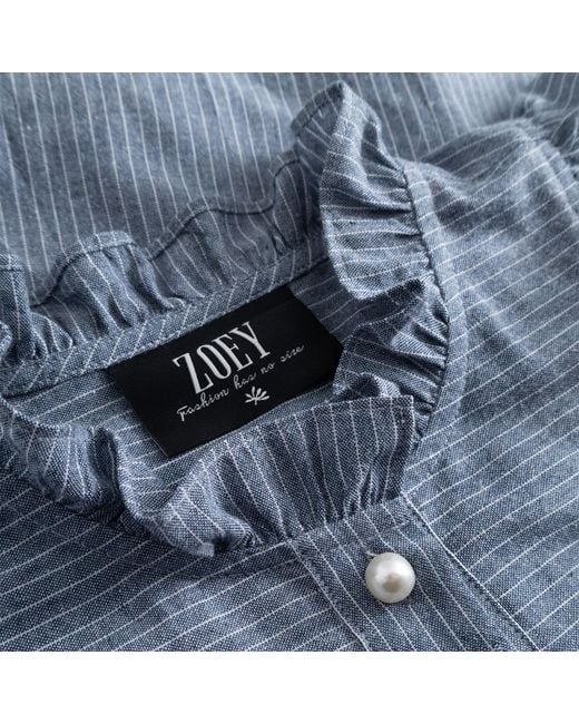 Zoe Blue Selma Top