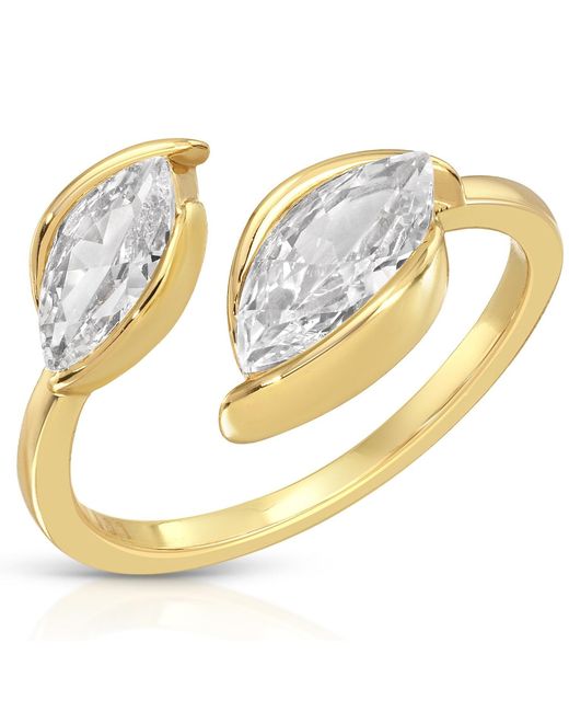 Leeada Jewelry Metallic Ayla Wrap Ring