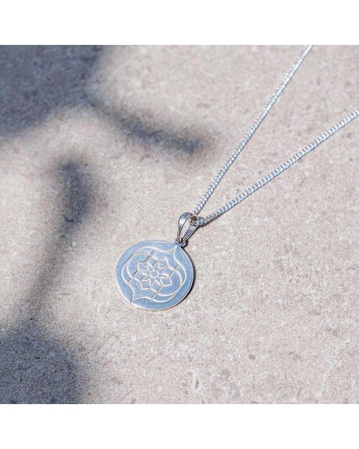 Charlotte's Web Jewellery Metallic Cw Motif Necklace for men