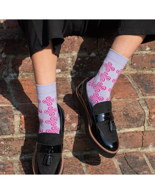 Peper Harow - Made in England Blue Knot Socks Bundle