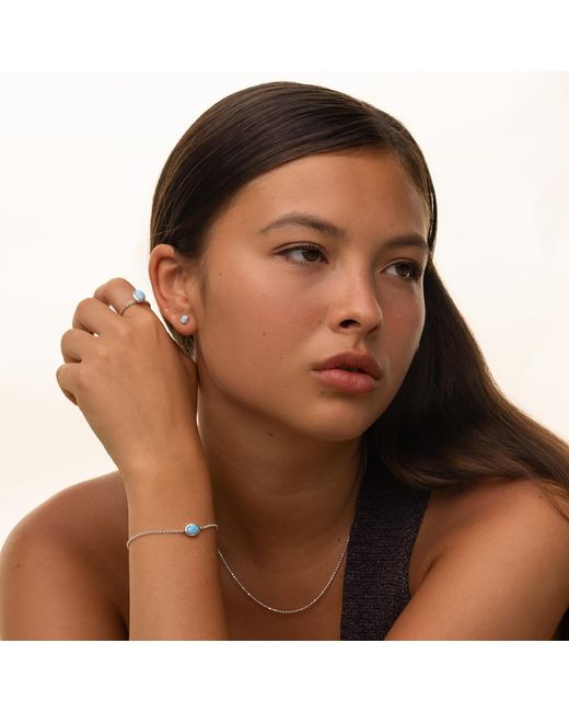 Dower & Hall Blue Opal Tutti Frutti Chain Bracelet
