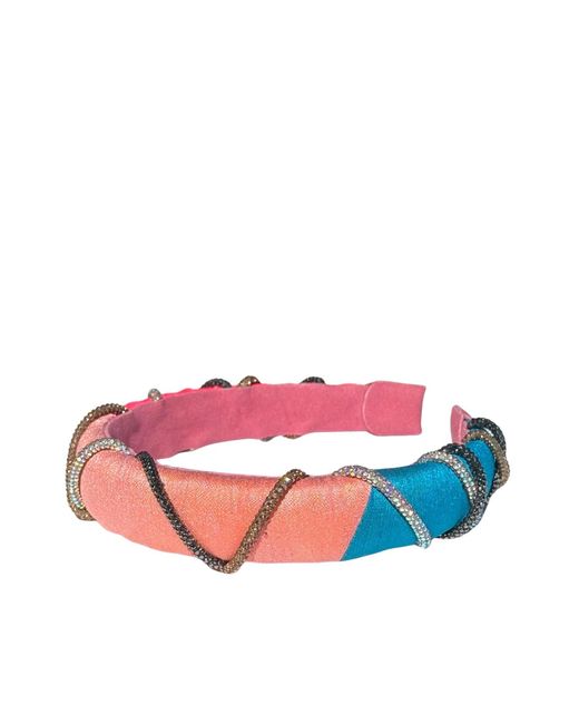 Simitri Blue Sorbet Braided Headband
