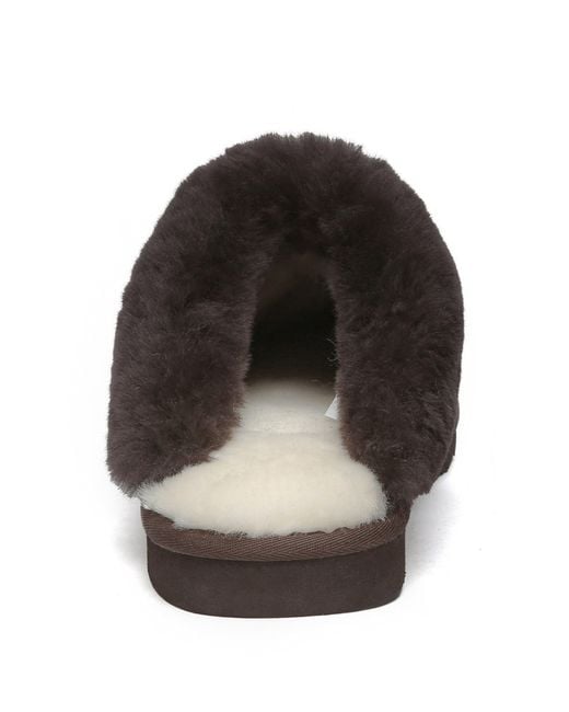 EverAu Australia Brown Magpie Slippers for men