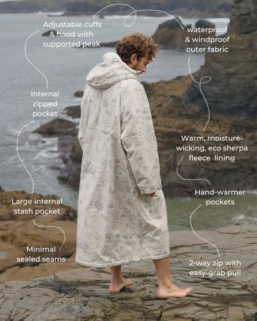 Vivida Natural 'Neutrals All Weather Sherpa Changing Robe