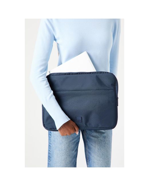 Lefrik Blue Capture Thirteen Laptop Case Laurel