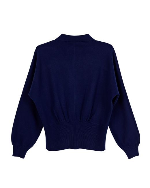 Cove Blue Zipped Bomber