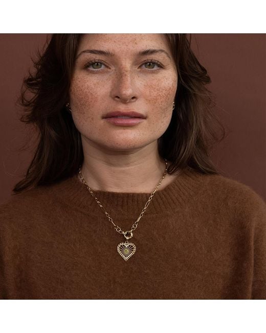Zoe & Morgan Metallic Amor Charm