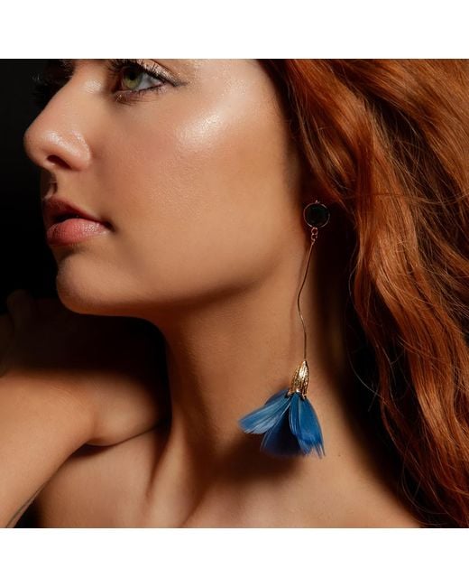Babaloo Blue Blossom Earrings