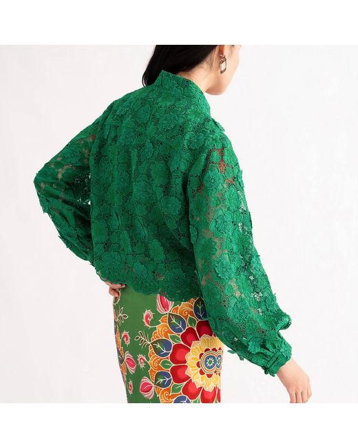 Emma Wallace Green Zhi Jacket