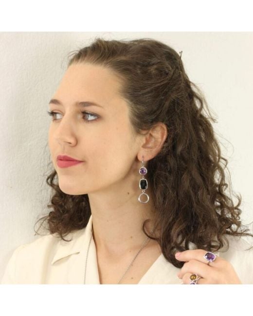 The Jewellery Store London White Desert Night's Queen Chandelier Earrings