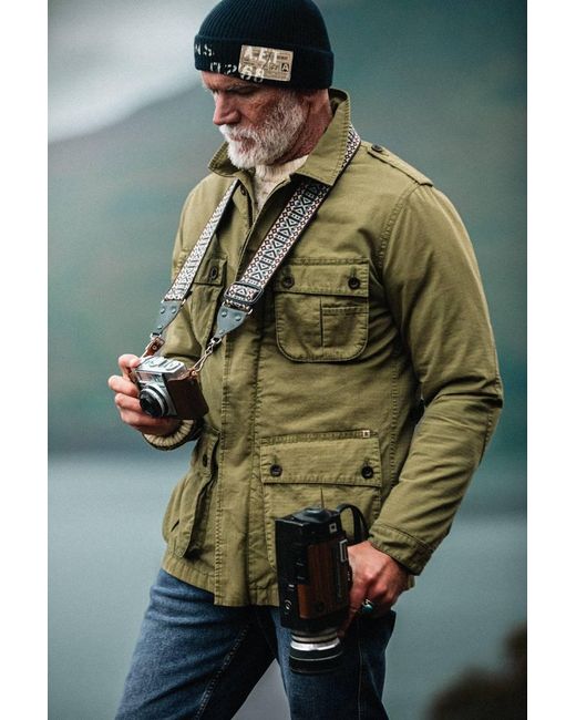 &SONS Trading Co Green Carter Jungle Jacket for men