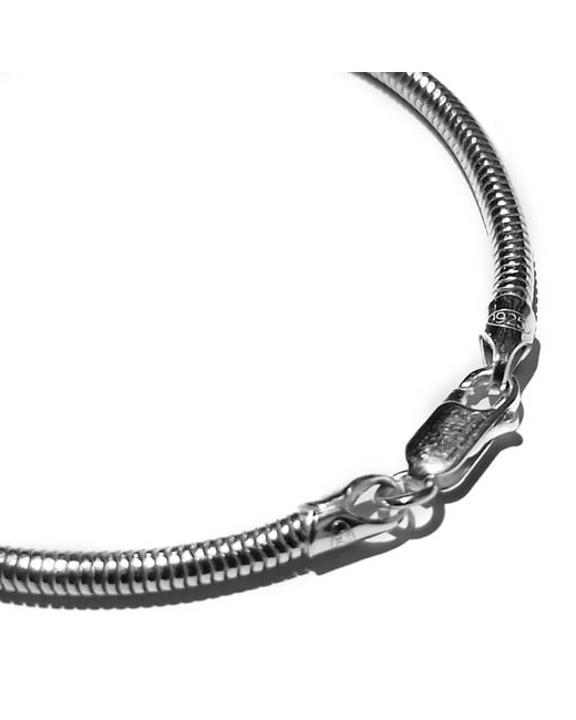 N'damus London Metallic Virgo Zodiac Astrolab Leather & Sterling Bracelet for men