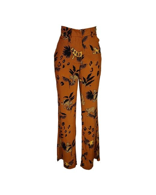 Jennafer Grace Brown Lucy Leopard Bellbottom Trousers