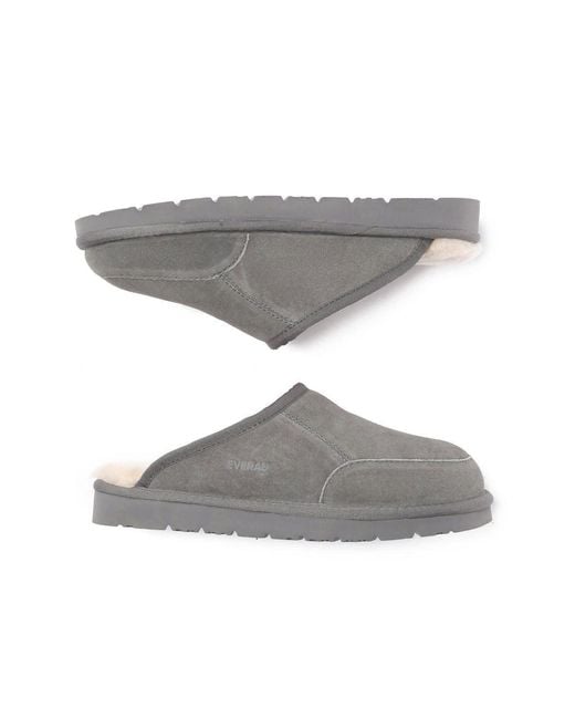 EverAu Australia Brown Lark Slippers for men
