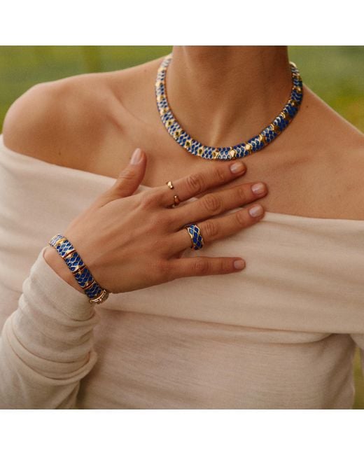 Retro Chic Metallic Nirah Rings