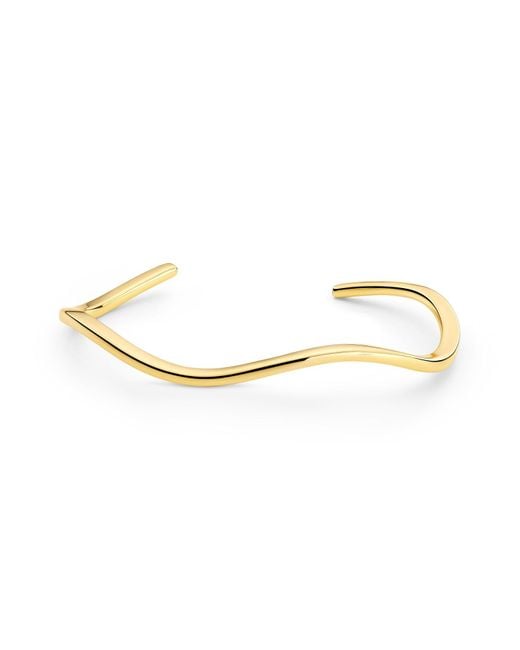 Sif Jakobs Jewellery Metallic Bangle Ellera Waves Pianura