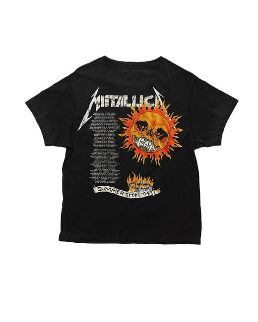 Other Uk Black Metallica Summer Shit 94 Vintage T-Shirt for men