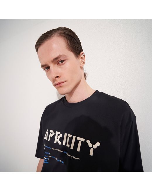Guaj London Black Apricity T-Shirt for men