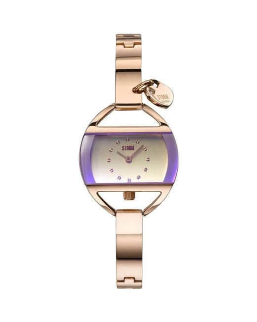 Storm Metallic Rose Temptress Charm Rose