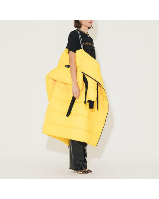 SVETA Milano Yellow Oregon Long Down Jacket