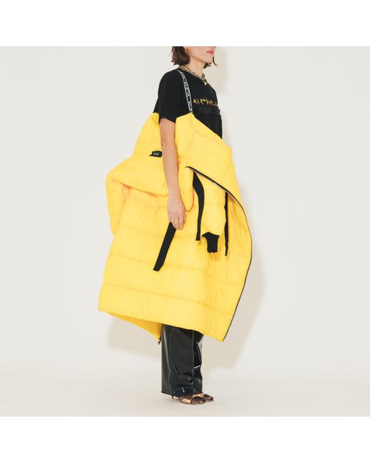 SVETA Milano Yellow Oregon Long Down Jacket