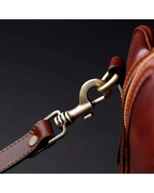 Time Resistance Red Leather Doctor Bag, Medical Bag, Leather Handbag