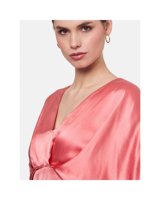 Helen Mcalinden Pink Eabha Coral Rose Dress