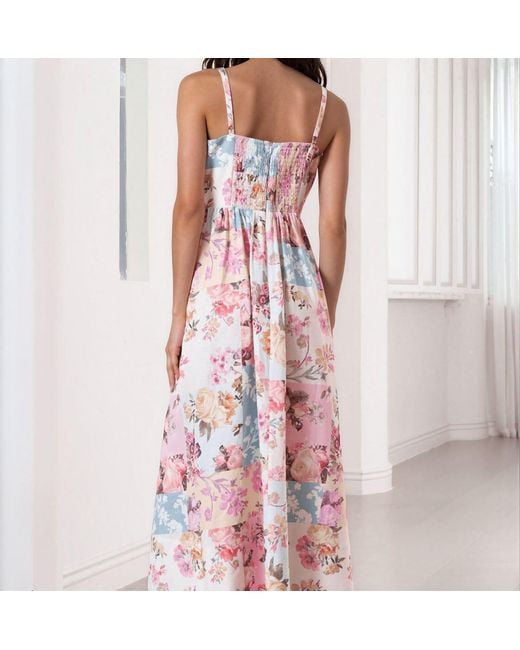 Yumi Kim Pink Esme Linen Dress