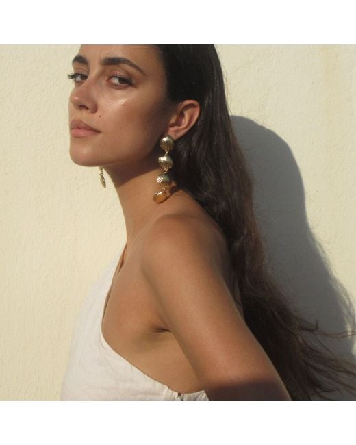 Casa Cala Metallic Sirena Earrings