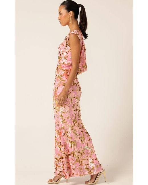 SACHA DRAKE Pink Heavenly Heights Maxi Dress