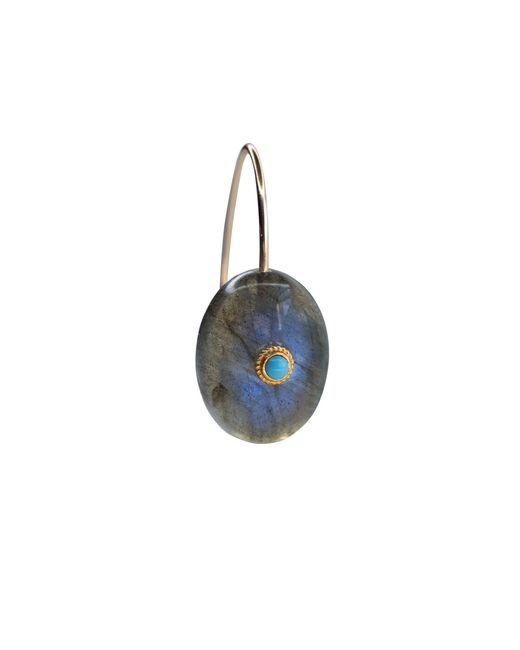 Bombyx House Blue Labradorite Drop Earrings
