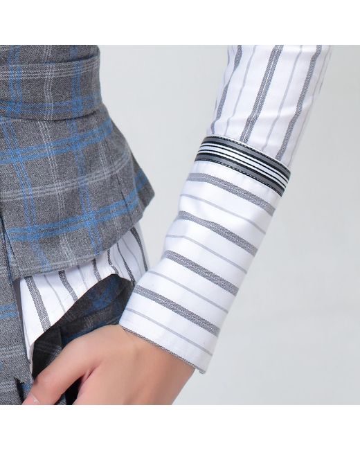 Smart and Joy Blue Stripe Shirt