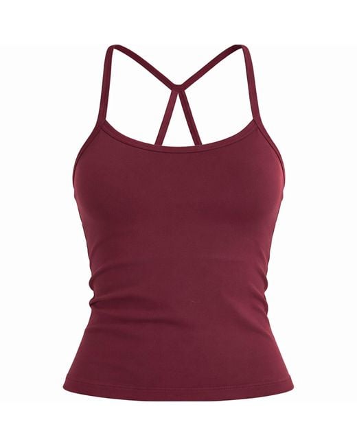 Loom Archives Red Day Flow Midi Tank Top