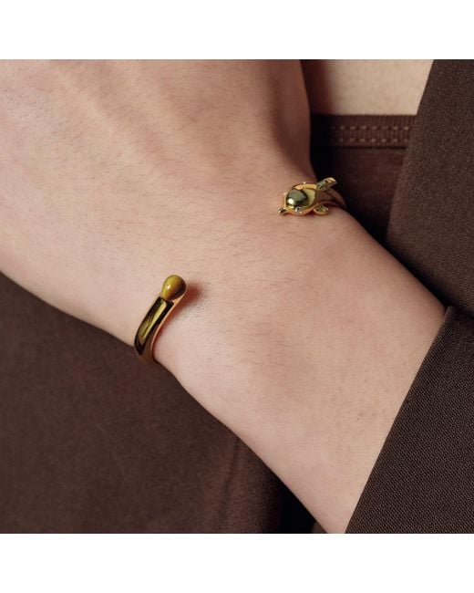 Freqnc Atelier Metallic Dolphin Bangle